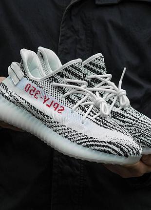 Мужские кроссовки adidas yeezy boost 350 v2 zebra 40-41-42-43-44-45