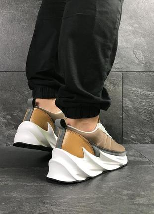 Кросівки adidas sharks коричневі4 фото