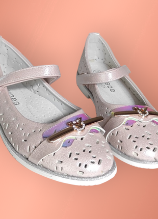 Розовые туфли на каблуке для девочки весна лето для девочки5 фото