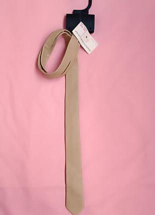 Женский кожаный галстук узкий.1 фото
