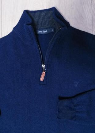 Кофта свитер с горлом высоким горловиной воротником на молнии молниезамку james pringle2 фото