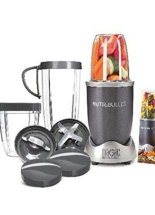 Блендер нутри буллет "nutri bullet” 600w сочоч кухонный комбайн фитнес блендер акция9 фото