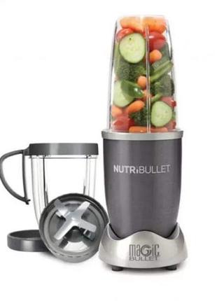 Блендер нутри буллет "nutri bullet” 600w сочоч кухонный комбайн фитнес блендер акция6 фото