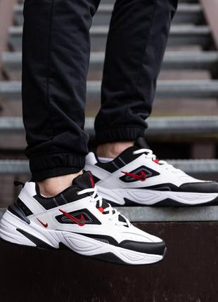 Кросівки nike m2k tekno white black red