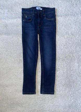 Темно синие зауженные джинсы на 8-9 лет в идеальном состоянии farah5 фото