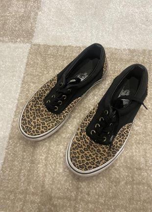 Vans кеди , венси кеди , кроси леопардові