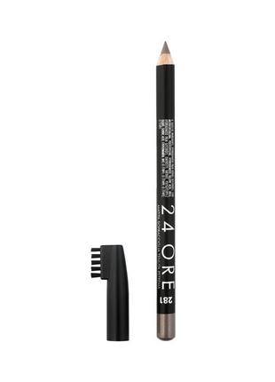 Олівець для брів deborah 24 ore eyebrow pencil 281