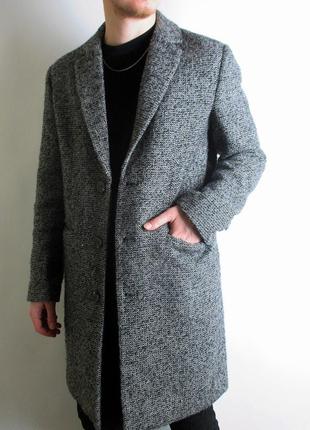 Мужское пальто asos - wool blend coat