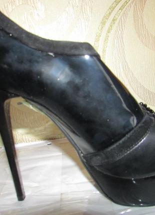 Ботильоны лак 2