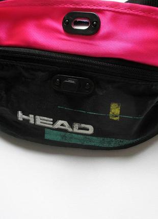 Сумка/бананка head vintage 90s multicolour bum bag4 фото