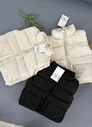 Безрукавка жилетка zara