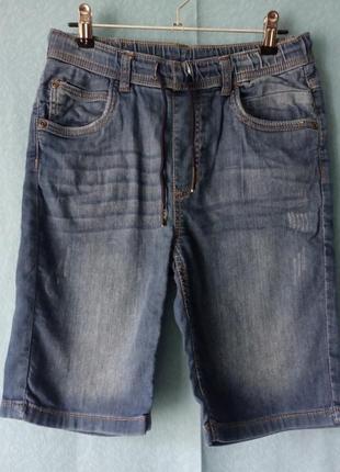 Шорти подовжені, бриджі джинсові ido by miniconf 12/152