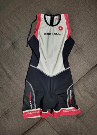 Вело биб шорти bib shorts castelli triathlon триатлон1 фото