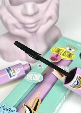 Туш для вій show by pastel show your look 24 г стійкості чорна