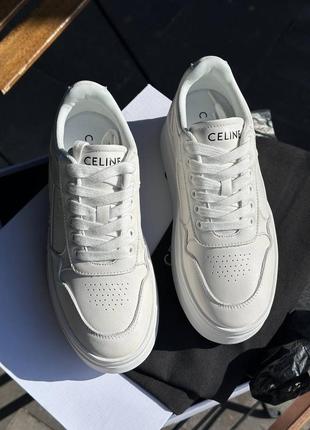 Женские кроссовки на платформе селин celine6 фото