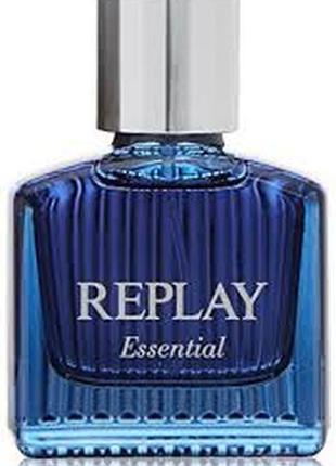 Replay essential m edt vapo 30 ml + gel4 фото