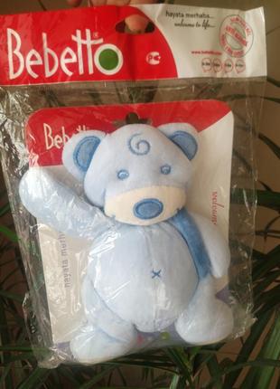 Мягкая игрушка для мальчика,погремушка бренд bebetto, турция3 фото