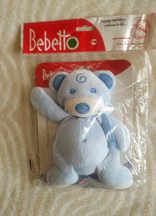 М'яка іграшка для хлопчика, брязкальце бренд bebetto, турція
