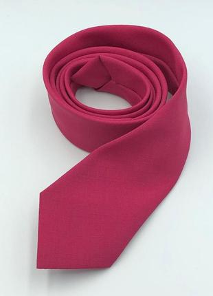 Краватка чоловіча темно-рожева вузька