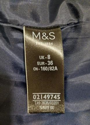 Стеганая куртка m&s размер s7 фото