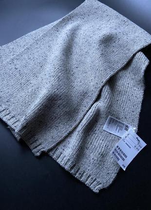 🔥розпродаж. новий вязаний шарф h&m