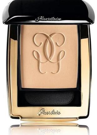 Пудра для обличчя guerlain parure gold radiance powder foundation spf15 02 — beige clair (світло-бежевий),3 фото