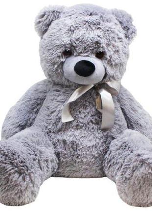 Мягкая игрушка "медведь", 70 см (серый)