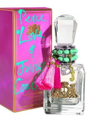 Juicy couture peace, love and juicy couture 100 мл1 фото