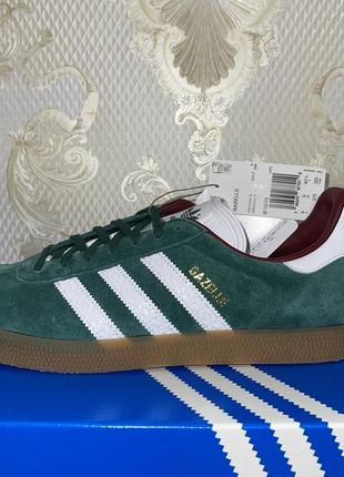 Adidas gazelle shoes green 100% ориг6 фото