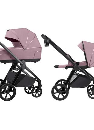 Коляска універсальна carrello omega crl-6540 (2in1) galaxy pink  новинка!