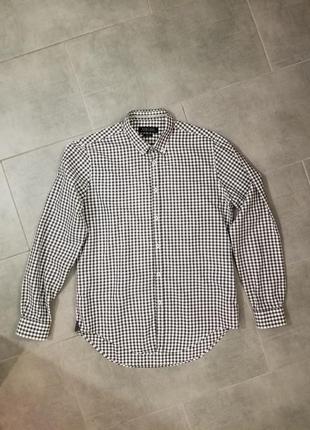 Zara сорочка slim fit 46 48 m l tommy hilfiger massimo dutti2 фото