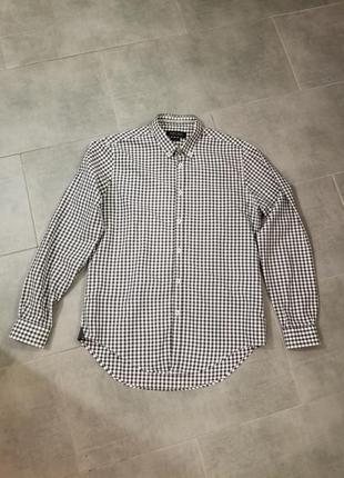 Zara сорочка slim fit 46 48 m l tommy hilfiger massimo dutti5 фото