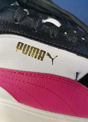 Стильні  шкіряні кросівки   puma3 фото