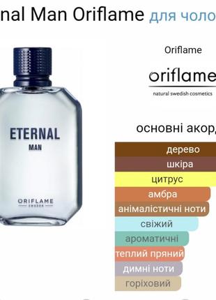 Туалетная вода eternal man 24 год1 фото