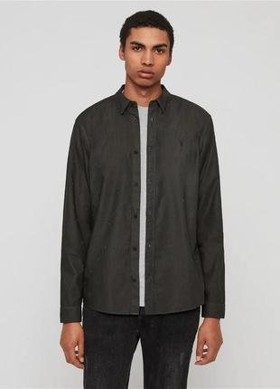 Сорочка allsaints | m | putnam ls shirt