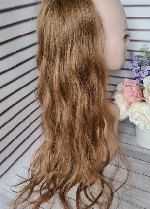 Редкость шикарный хвост шиньон из 100% натуральных словянских волос.1 фото