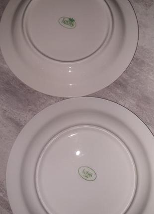 Набор посуды 8 тарелок + 8 чашек англия7 фото