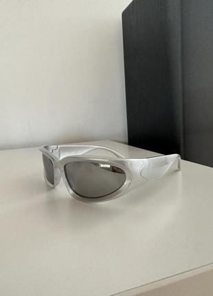 Трендовые очки очки серые солнцезащитные очки ютукай y2k