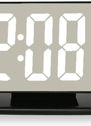 Годинник настільний з проекцією часу на стелю з led дисплеєм та будильником2 фото