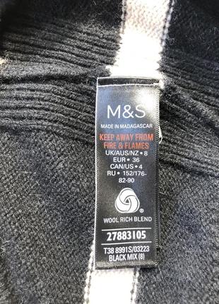 Стильный шерстяной  свитер от m&s9 фото