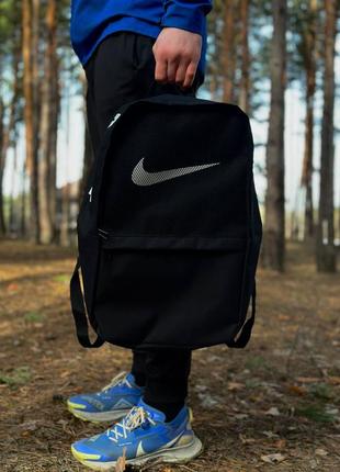 Рюкзаки nike городские мужские подростковые, черный рюкзак найк для футбола, школьные рюкзаки и порт1 фото