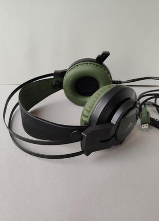 Наушники bloody j437 army green7 фото