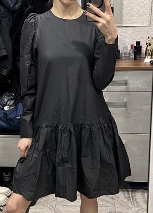 Платье черное h&amp;m