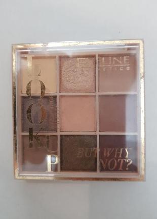 Eveline cosmetics look up eyeshadow palette but why not палетка тіней для повік6 фото