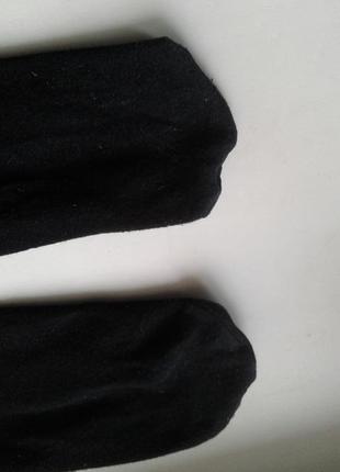Повсякденні колготки чорні на 3-4 роки 98-104 см унісекс5 фото