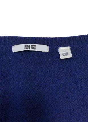 Стильний вовняний светр uniqlo5 фото