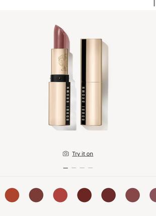 Помада для губ bobbi brown luxe lipstick2 фото