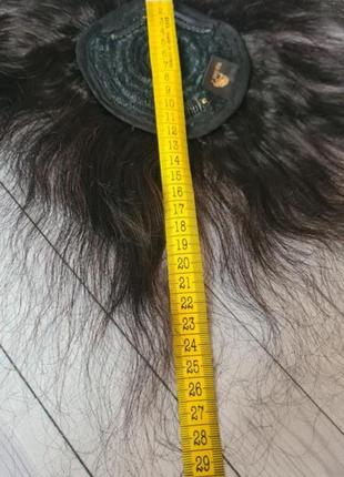 Накладка топпер макушка 100% натуральный волос7 фото