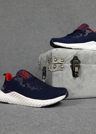 Чоловічі кросівки | adidas | сині | текстиль, :424 фото