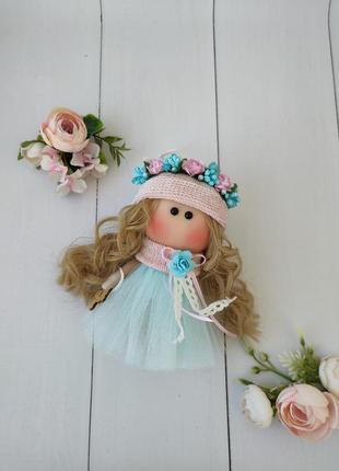 Текстильна інтер'єрна лялька ручної роботи,кукла,подарунок,декор10 фото